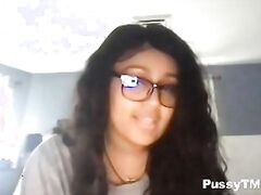 New ebony on webcam want show tits