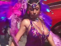 Dominican black babes in the carnival 5